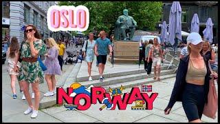NORWAY  TOUR OSLO CENTER WALK