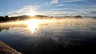 Lake Willoughby Fall Foliage - Glacial Lake in Vermont