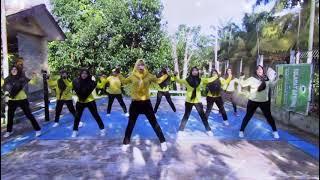 Senam Kreasi Goyang Dumang Gerakan Sangat Simple Diikuti Choreo Veronica Lingling #MakMakPksBelida