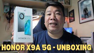 HONOR X9A 5G  - UNBOXING HANDS ON SET UP AND DROP TEST PHILIPPINES SRP PHP16990