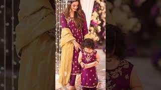 Pakistani Beautiful Little Family Aiman Khan and Muneeb butt sweet daughter 