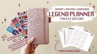 LEGEND PLANNER REVIEW  FREE 2021 Calendar Printable