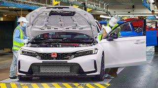 How They Build the Powerful Honda Civic Type R in Japan