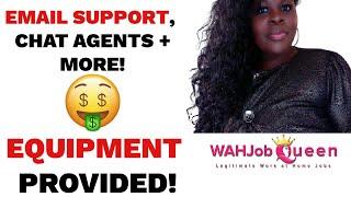 EMAIL SUPPORT CHAT AGENTS + MORE New Work at Home Job Leads 4621