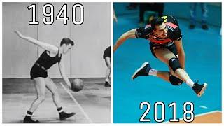 Volleyball Serve Evolution 1940 - 2018 HD