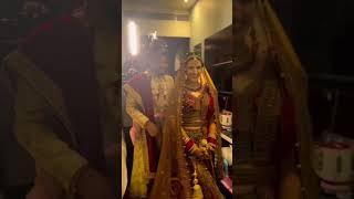 bridal masti with groom his wedding #shortvideo #ytshortsindia #bridal