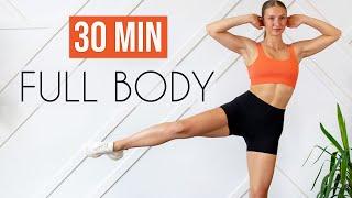 30 min Low Impact FULL BODY Workout No Equipment + No Jumping