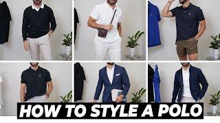 8 Ways to Style a Polo  Men’s Outfit Ideas 2021