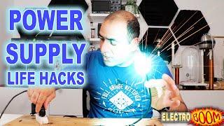 Power Supplies and Electronic Life-Hacks ElectroBOOM101 – 009