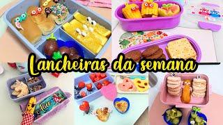 Lancheiras da semana ep2 - como montar lanche para escola