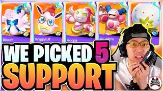 We Picked 5 Support in Pokemon UNITE