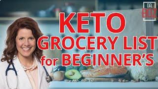 Keto Grocery List for Beginners 