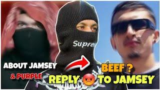 BEEF  SLIM BOSS ANGRY REPLY TO JAMSEY  LIVE  OG REPLY PURPLE & JAMSEY PRANS NEPALI HIPHOP NEWS