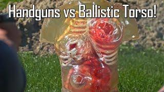 Handguns VS Ballistic Torso - Ballistic High-Speed