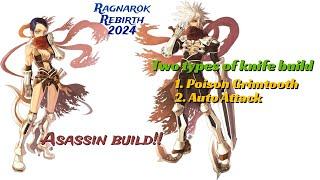 Ragnarok Rebirth - Assassin build 2 types of knife build