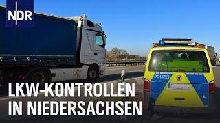 Lkw Was Polizeikontrollen aufdecken  Die Nordreportage  NDR Doku