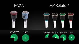 Rain Bird R-VAN A Complete Line of Rotary Nozzles