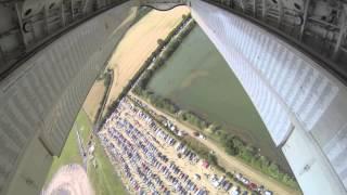 Onboard XH558 during the Saturday RIAT Display - 2015