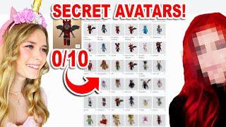 Rating MOODYS SECRET AVATARS *FACE REVEAL* ? Roblox