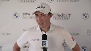 Matthew Fitzpatrick Sunday Flash Interview 2023 BMW Championship © PGA Tour