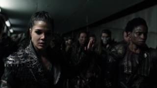 The 100 4x12 Kane and Jaha gas the room