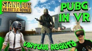 Endlich PUBG in VR Stand Out - Battle Royale VR Lets PlayGameplayViveVirtual Reality