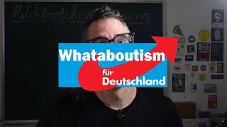 #Whataboutism für Deutschland - die #NoAfD und ihre #Antifa Ausflucht