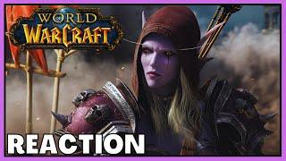 REACTING To Battle for Azeroth  World of Warcraft Cinematic Trailer