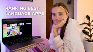 Ranking TOP language learning apps the most comprehensive tier list