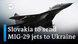 Slovakia follows Poland to pledge MIG-29 jets to Ukraine  DW News