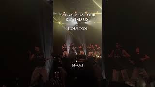 2024 A.C.E US TOUR REWIND US in HOUSTON #MyGirl #shorts