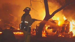 Deadly Fairview Fire in Hemet kills 2 burns 7 structures