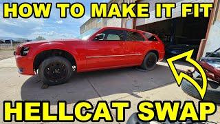 Step by Step Guide Hellcat or Scat Pack Swap Dodge Magnum  300C  Charger - Chassis Modifications