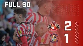 Full 90  Sunderland AFC 2 - 1 Luton Town