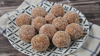 Caramel Coconut Ladoo  Easy Coconut Laddu Recipe  Yummy