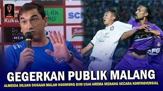 BIKIN GEGER PUBLIK  Pelatih Arema Diluar Dugaan MALAH NGOMONG GINI Ke Publik Usai Menang vs Persik