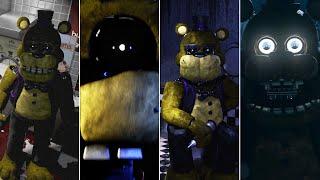FNAF Plus - All RARE SCENES Caught on Camera Easter Eggs