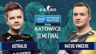 CSGO - Astralis vs. Natus Vincere Dust2 Map 1 - Semifinals - IEM Katowice 2020