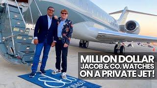 Jacob shows me watches worth MILLIONS on a private jet