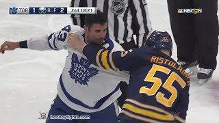 Nazem Kadri vs Rasmus Ristolainen Mar 5 2018