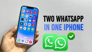 How To Use Two WhatsApp in iPhone  How To Use Multiple WhatsApp in iPhone  Two WhatsApp in iPhone