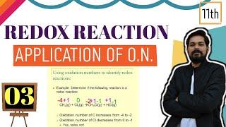 Redox Reactions Mole Concept-2 । Class 11 L3Application of Oxidation Number  Equivalent weight