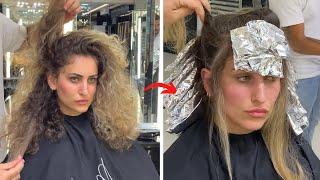 This curly transformation is everything you’d wish for by Mounir