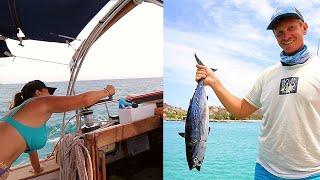 BOAT LIFE FALLING IN LOVE With The Caribbean  Sailing & Fishing On A Budget Sailboat Ep. 107