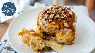 Шикарные Булочки с Корицей Карамелью и Пеканом как в Пекарне CINNABON  Tanya Shpilko