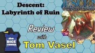 Descent 2nd Edition Labyrinth of Ruin Review - with Tom Vasel
