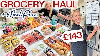 HUGE GROCERY HAUL + FAMILY OF 5 MEAL PLAN FOR THE WEEK   Emily Norris