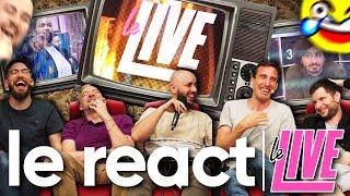 LA SOIRÉE DE LANCEMENT DE LELIVE cest légendaire  LE dernier REACT