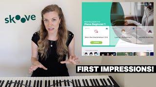 Skoove Piano Learning App First Impressions