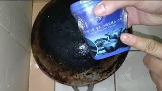 Oven & Cookware Cleaner  pencuci kuali terbaik 2 tahun tak perna suci kuali baru kali ini guys